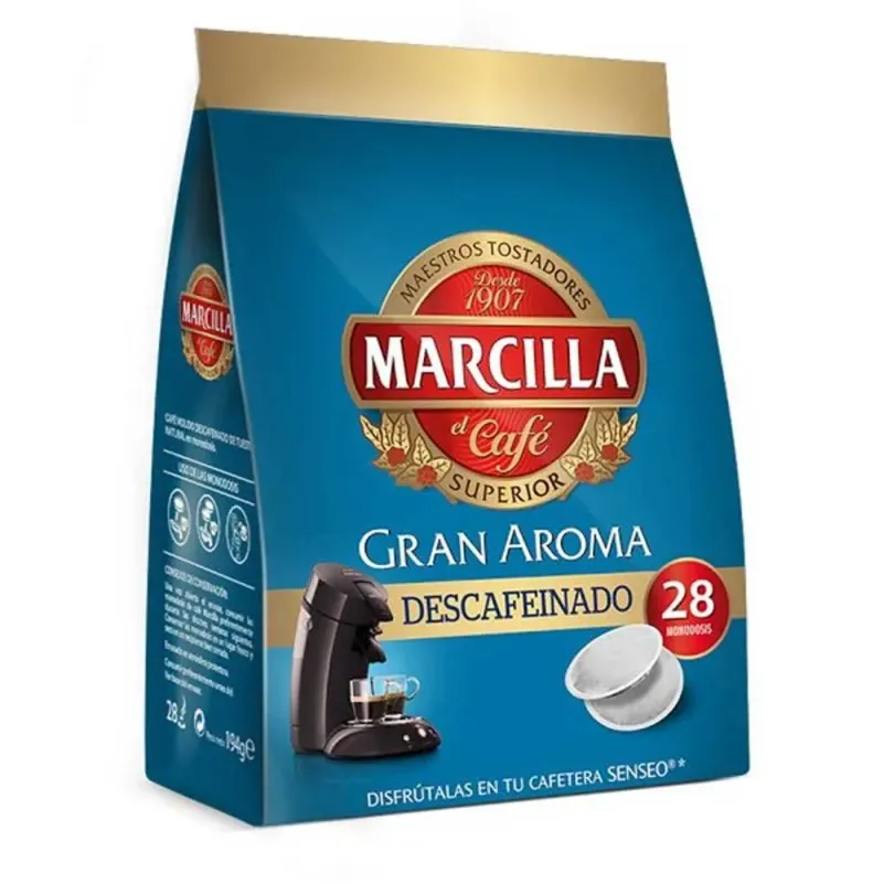 Senseo Decaffeinated Coffee Marcilla
