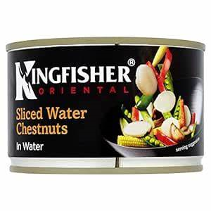 Sliced Water Chestnuts in Water 225g Kingfisher