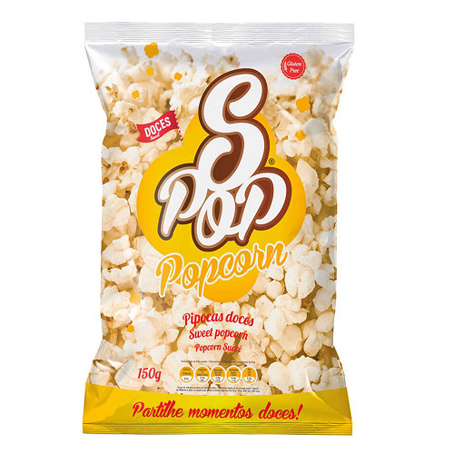 Spop Sweet Popcorn 150 g crunchy sweet popped corn
