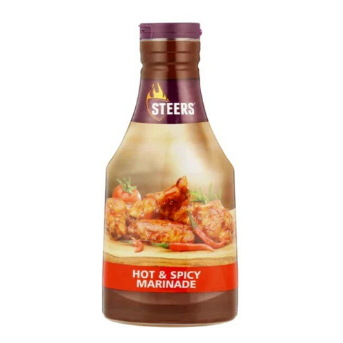Steers Hot & Spicy Marinade – 700ml (Best Before 30.08.2025)