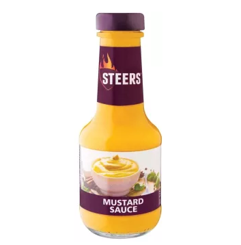 Steers Mustard Sauce 375 ml mustard sauce cooking sauces marinades and seasonings