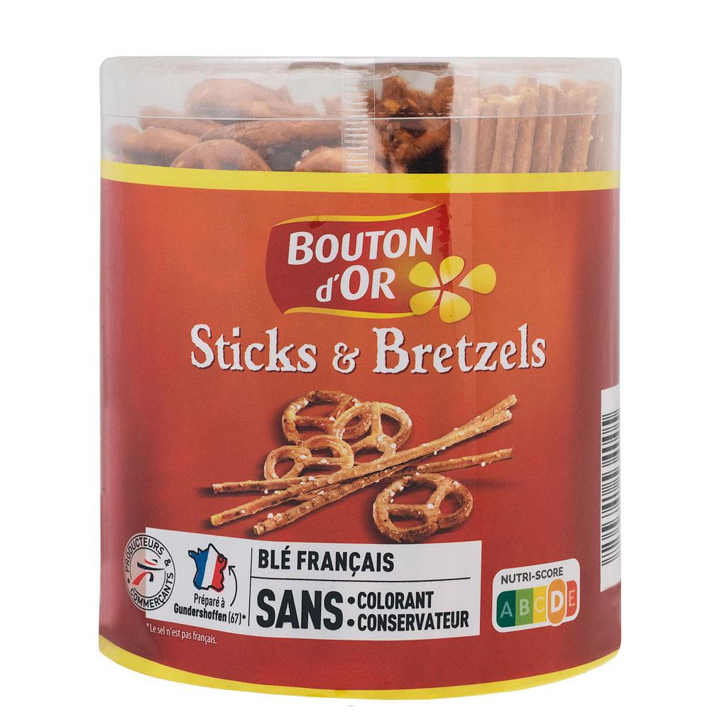 Bouton d'Or Sticks and Pretzels 300g