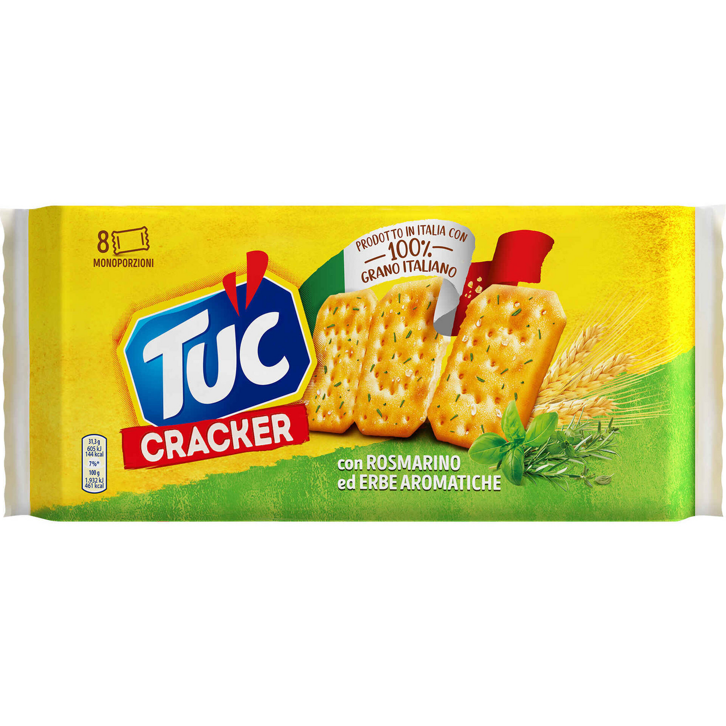 TUC Aromatic Herbs Crackers 250 g crisp baked herb crackers