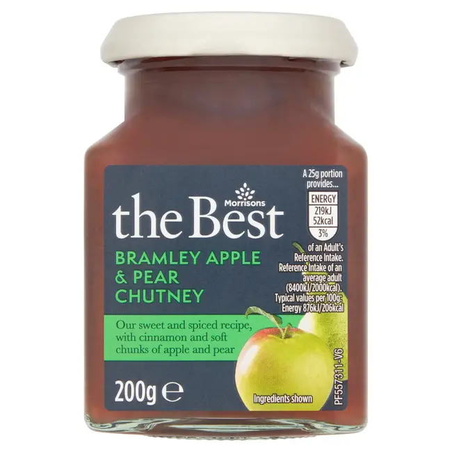 The Best Bramley Apple & Pear Chutney 210g Morrisons