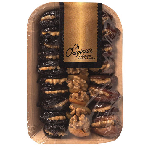 The Originals Stuffed Dried Fruits 250 g – gourmet fruit and nut mix, luxury party snack and festive gift box for Black Friday and Secret Santa.