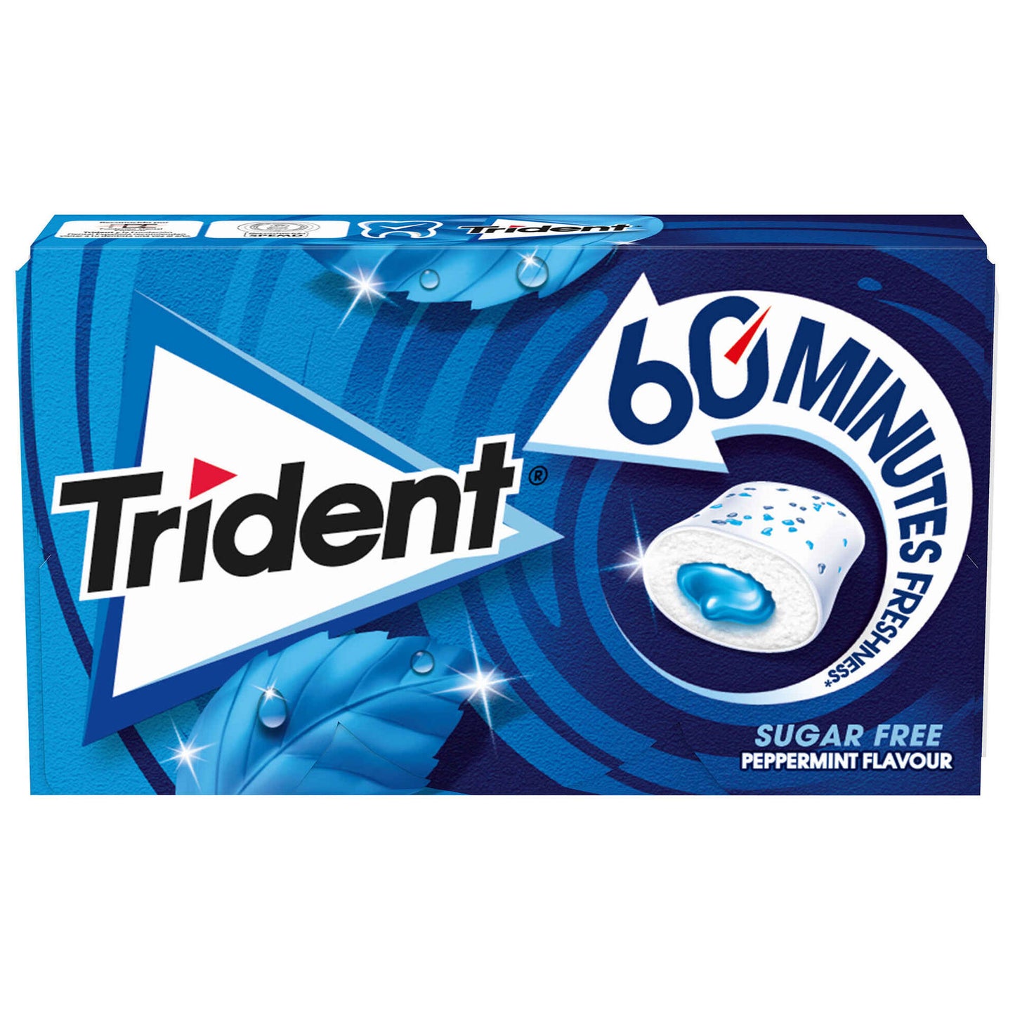 Trident Peppermint 60 Minute Chewing Gum 22g