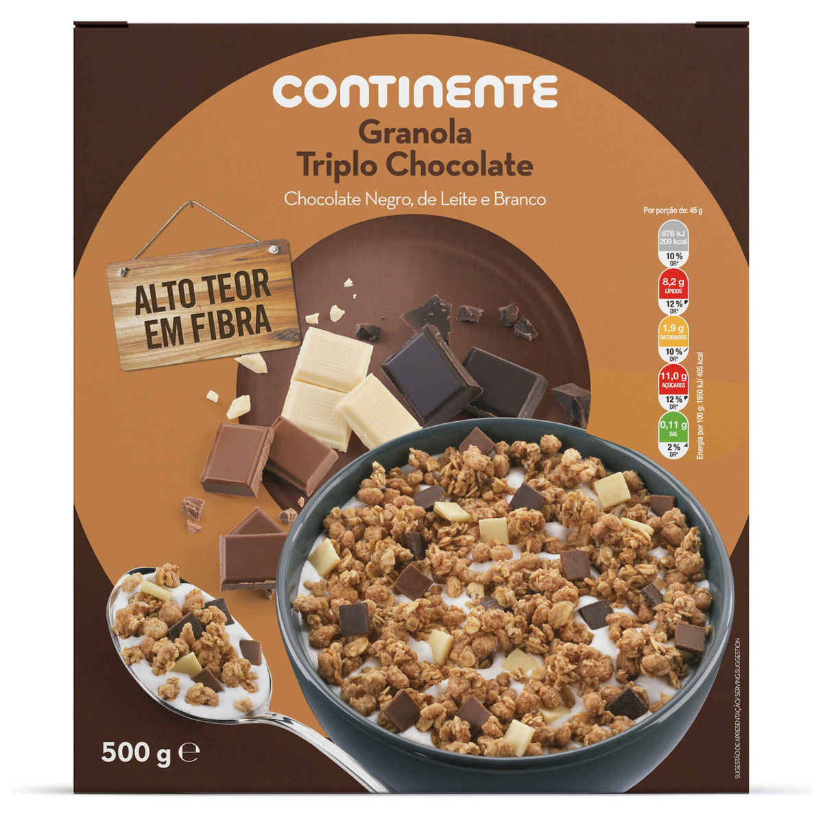 Triple Chocolate Granola 500g