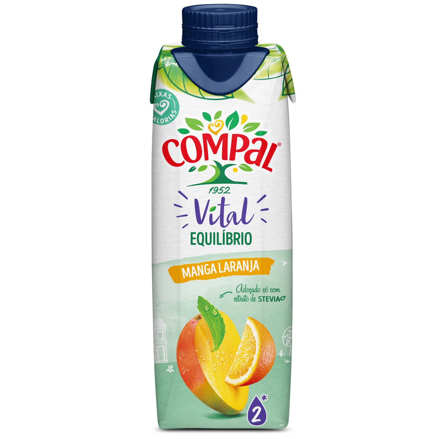 Mango and Orange Nectar with Stevia Compal Vital Balance 300ml