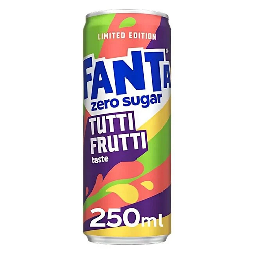Fanta Tutti Frutti Zero Sugar 250ml