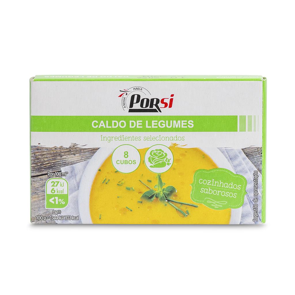 Porsi Vegetable Stock Cubes 8 x 10g