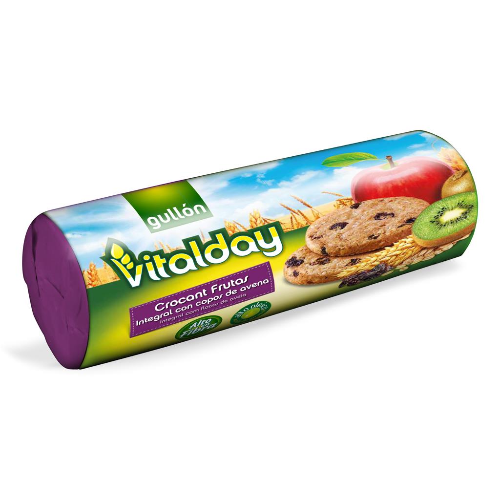 Gullón Vitalday Crispy Fruit and Fibre 300g