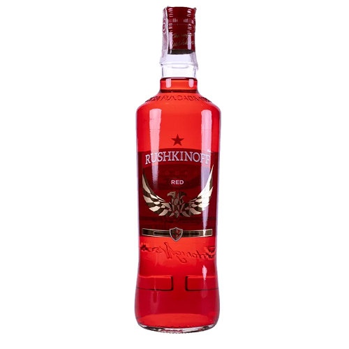 Vodka Antonio Nadal Rushkinoff – Antonio Nadal Rushkinoff Red Vodka – 1L Bottle (37.5% AVB) – 1L – 37.5% AVB – Vodka – Spirits
