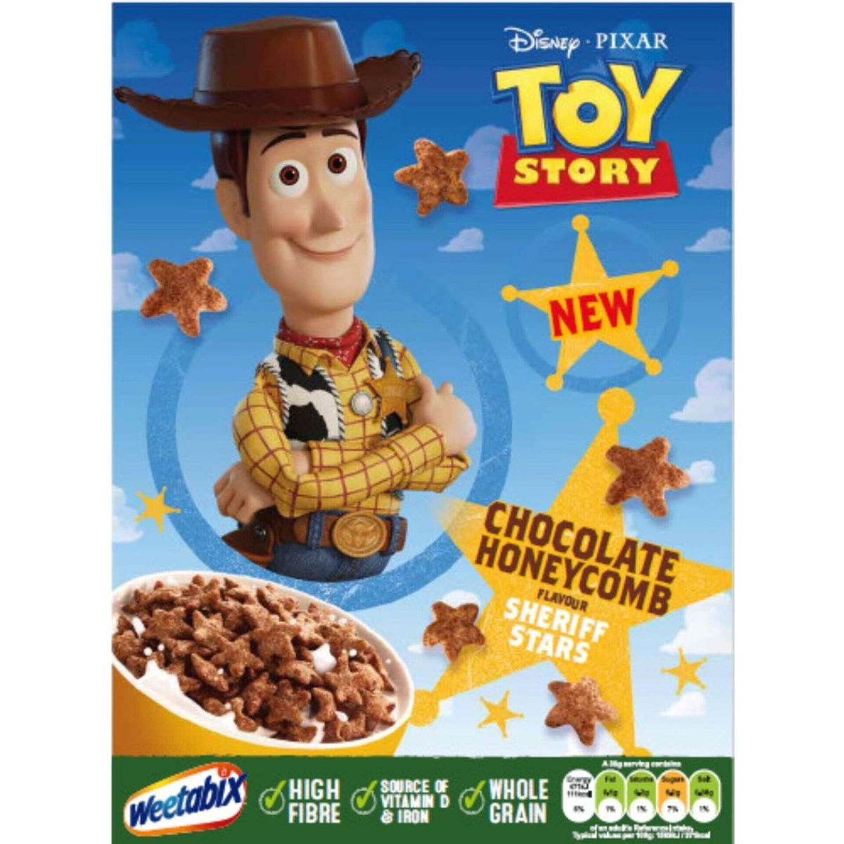 Weetabix Disney Toy Story Chocolate and Honey Cereal 375g