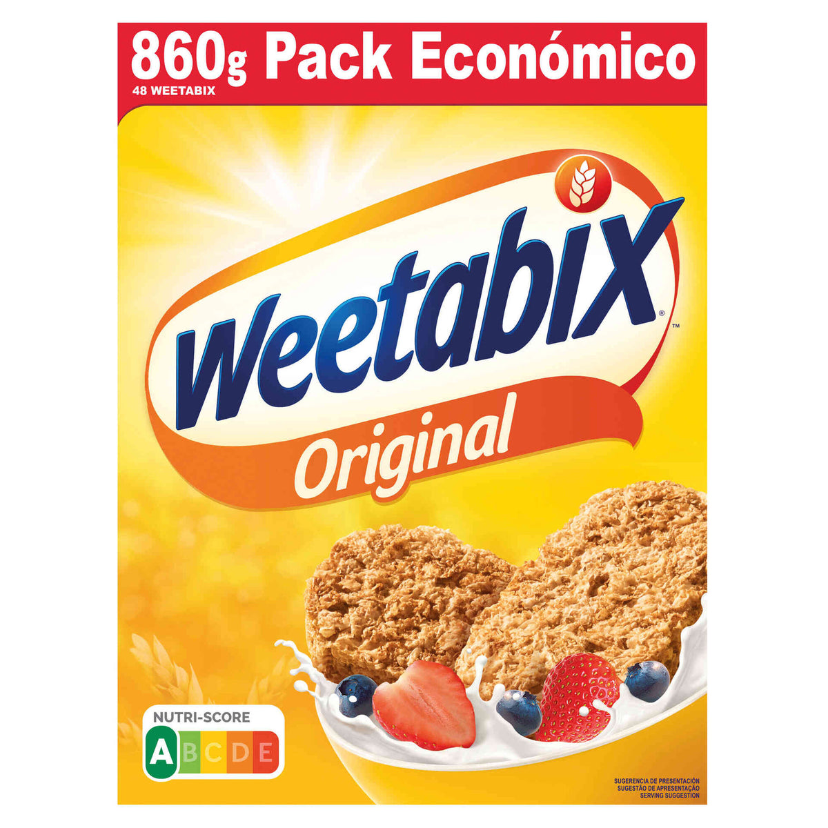 Weetabix Original Wholegrain Wheat Biscuits 860g
