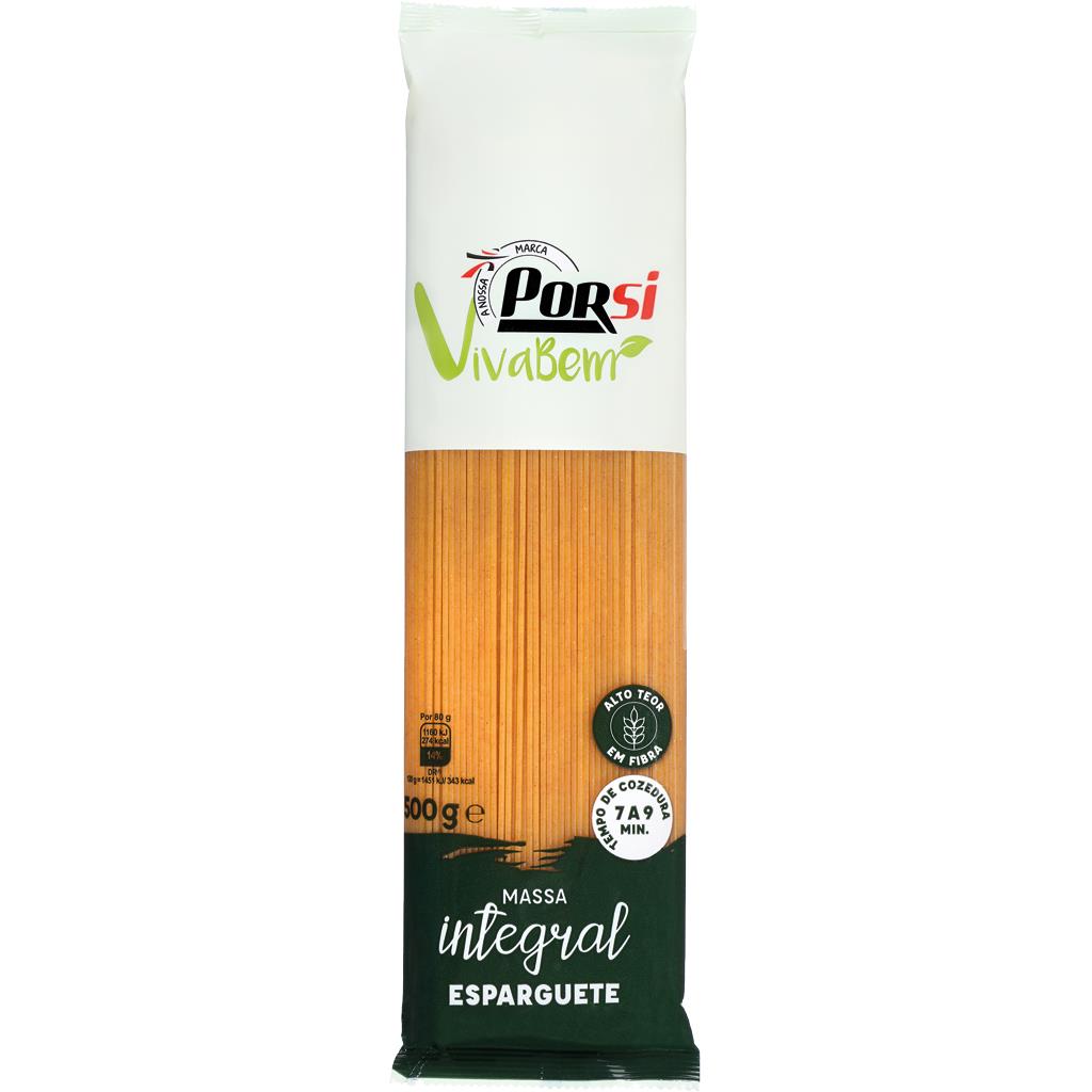 Porsi Wholewheat Spaghetti 500g