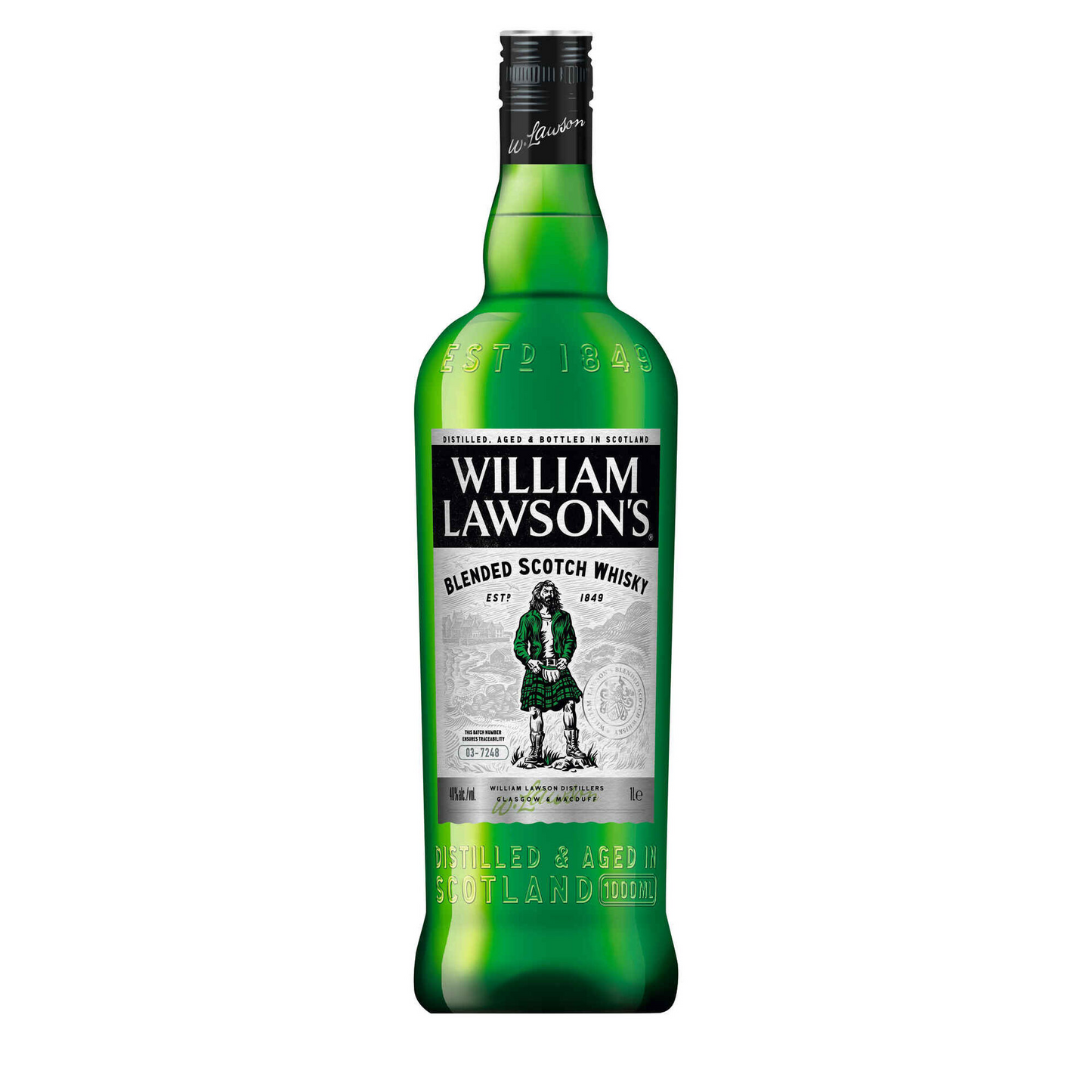 William Lawson's Blended Scotch Whisky 700ml 40% ABV classic Scottish whisky with caramel vanilla ripe fruit warming spice and gentle oak