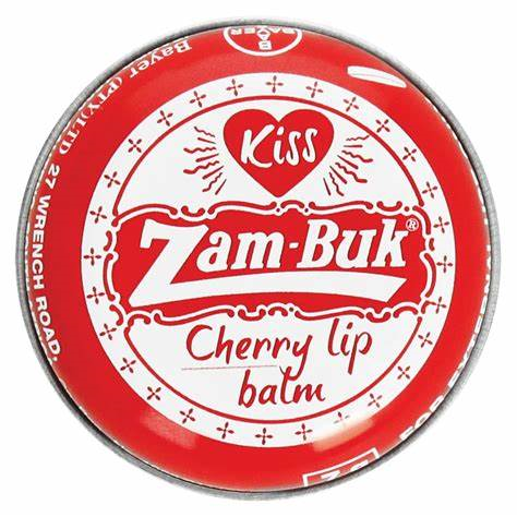 Zam Buk Kiss Lip Balm Cherry 7g pocket lip care nourishing soothing balm