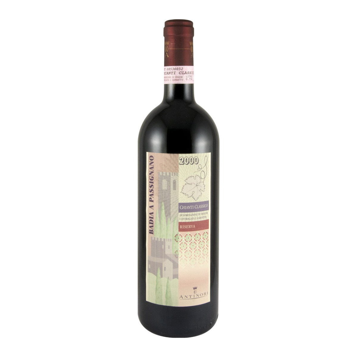 Badia a Passignano Chianti Classico Riserva Red Wine Tuscany 2000 750ml 13.5% ABV