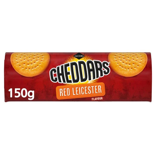 Baked Cheddars Red Leicester Biscuits 150g