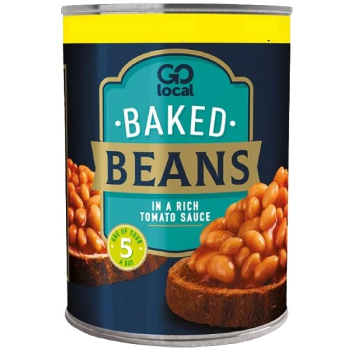 baked beans 400g rich tomato beans ready meal pantry food