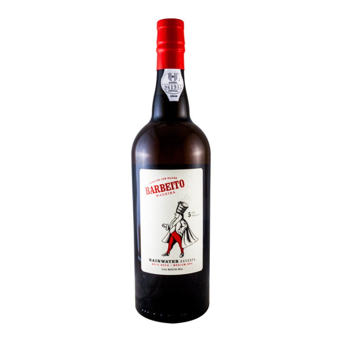 Barbeito Rainwater 5 Year Old Medium Dry Madeira Wine 750ml 18% ABV