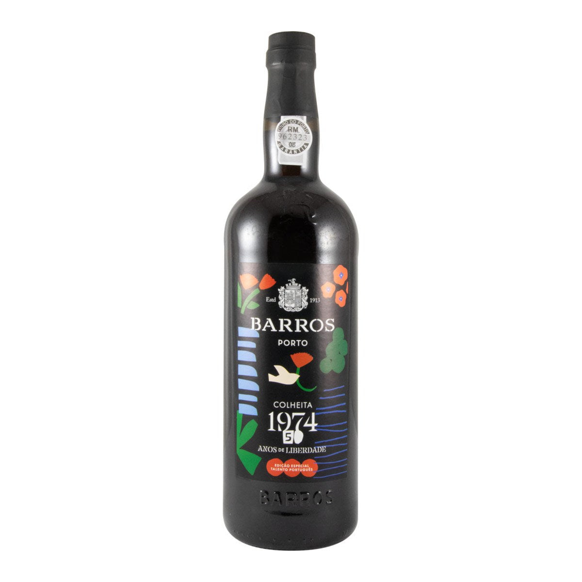 Barros 50 Anos de Liberdade Colheita Porto Wine 1974 750ml 20% ABV