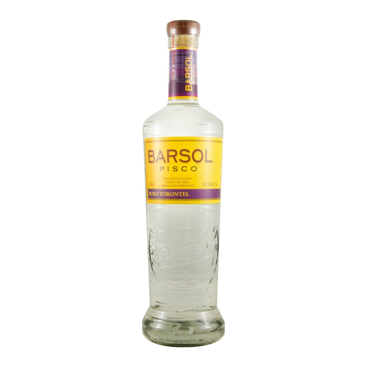 Barsol Puro Torontel Pisco 700ml 41.3% ABV