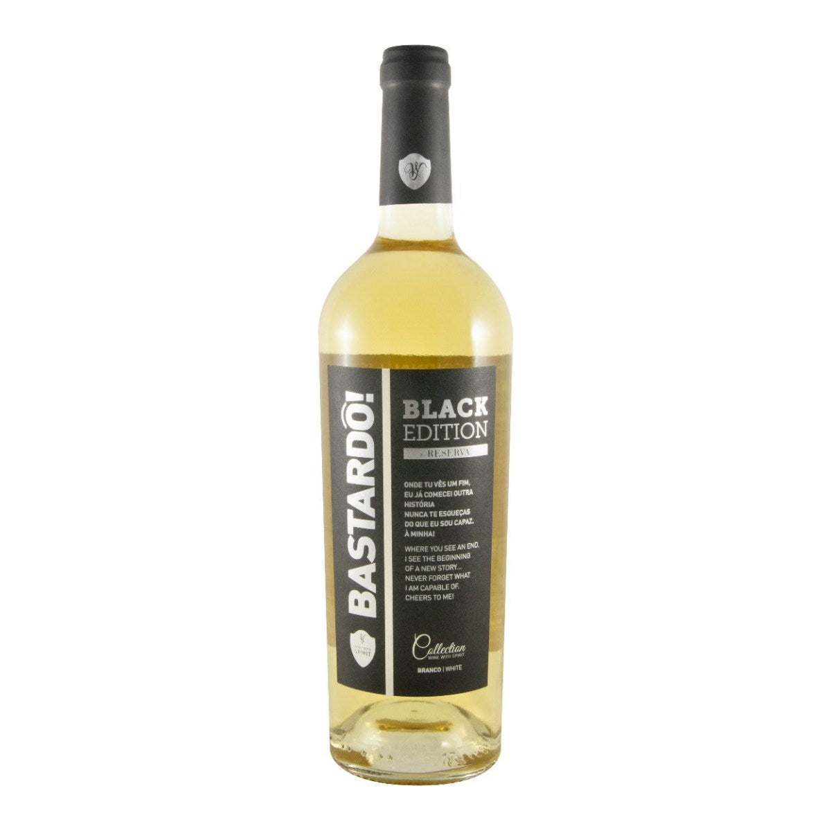 Bastardô! Black Edition Reserva White Wine Tejo 2023 750ml 12.5% ABV