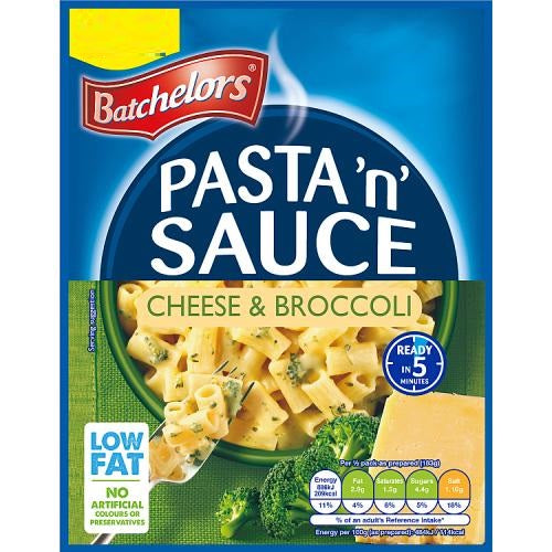 batchelors pasta n sauce cheese and broccoli 99g instant pasta meal creamy cheese pasta ready meal pantry food