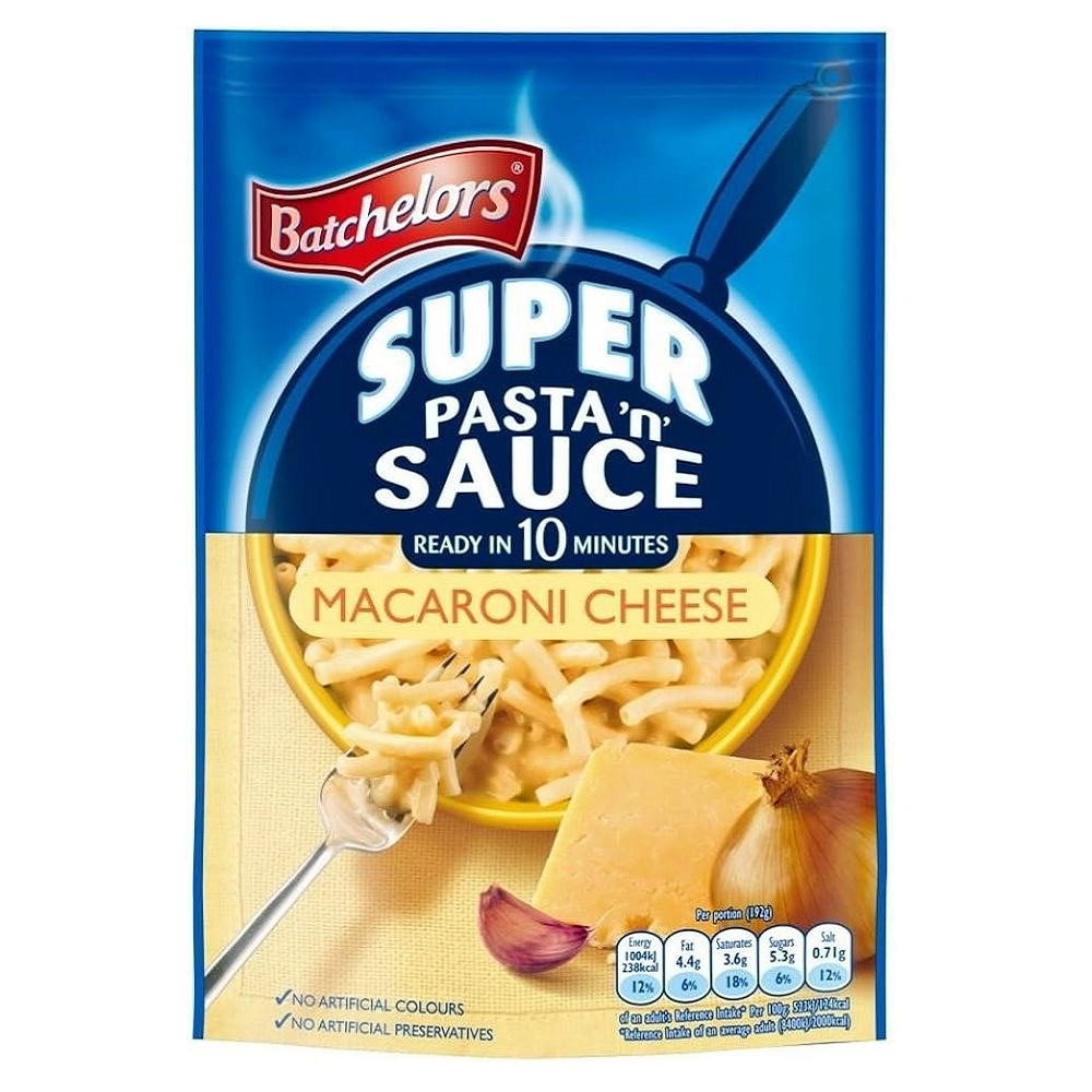 batchelors pasta n sauce mac n cheese 99g instant pasta meal macaroni cheese ready meal british pantry food