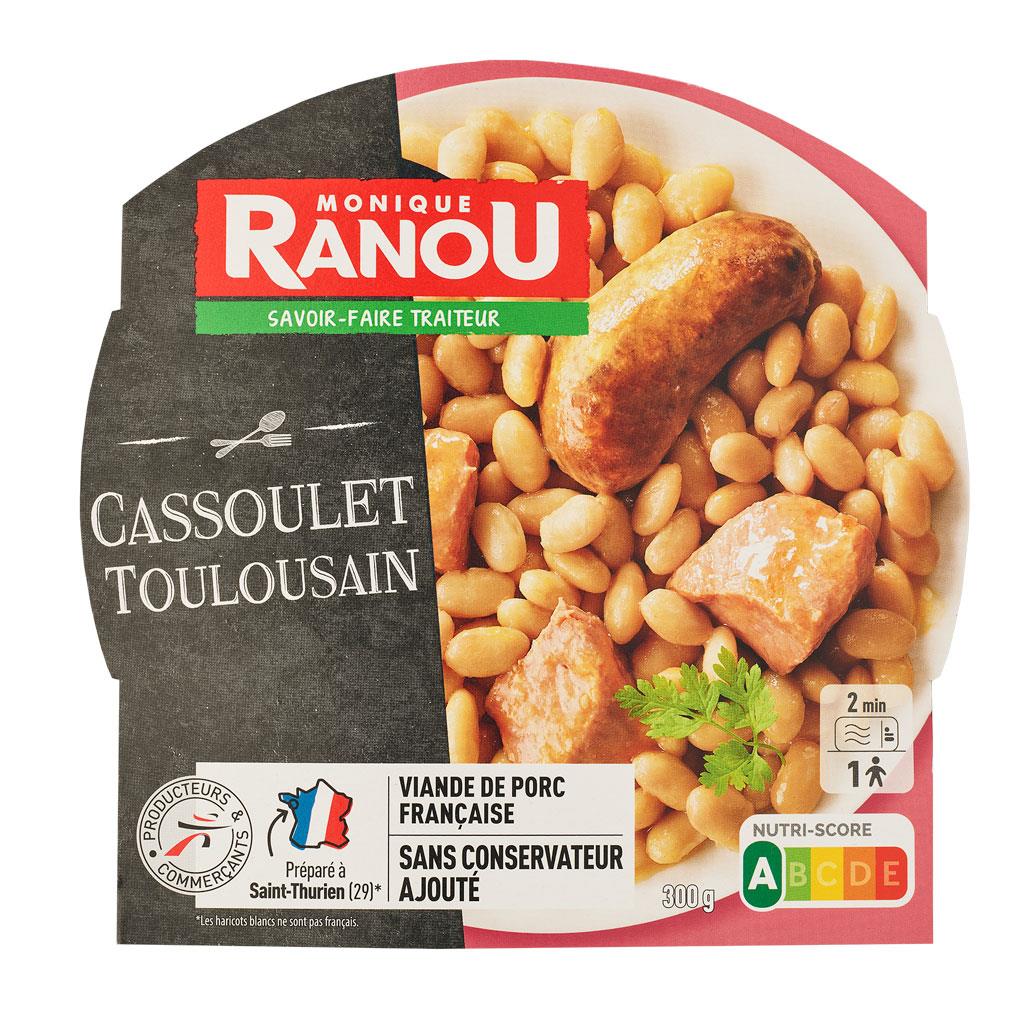 beans and sausages 300g Monique Ranou traditional French ready meal