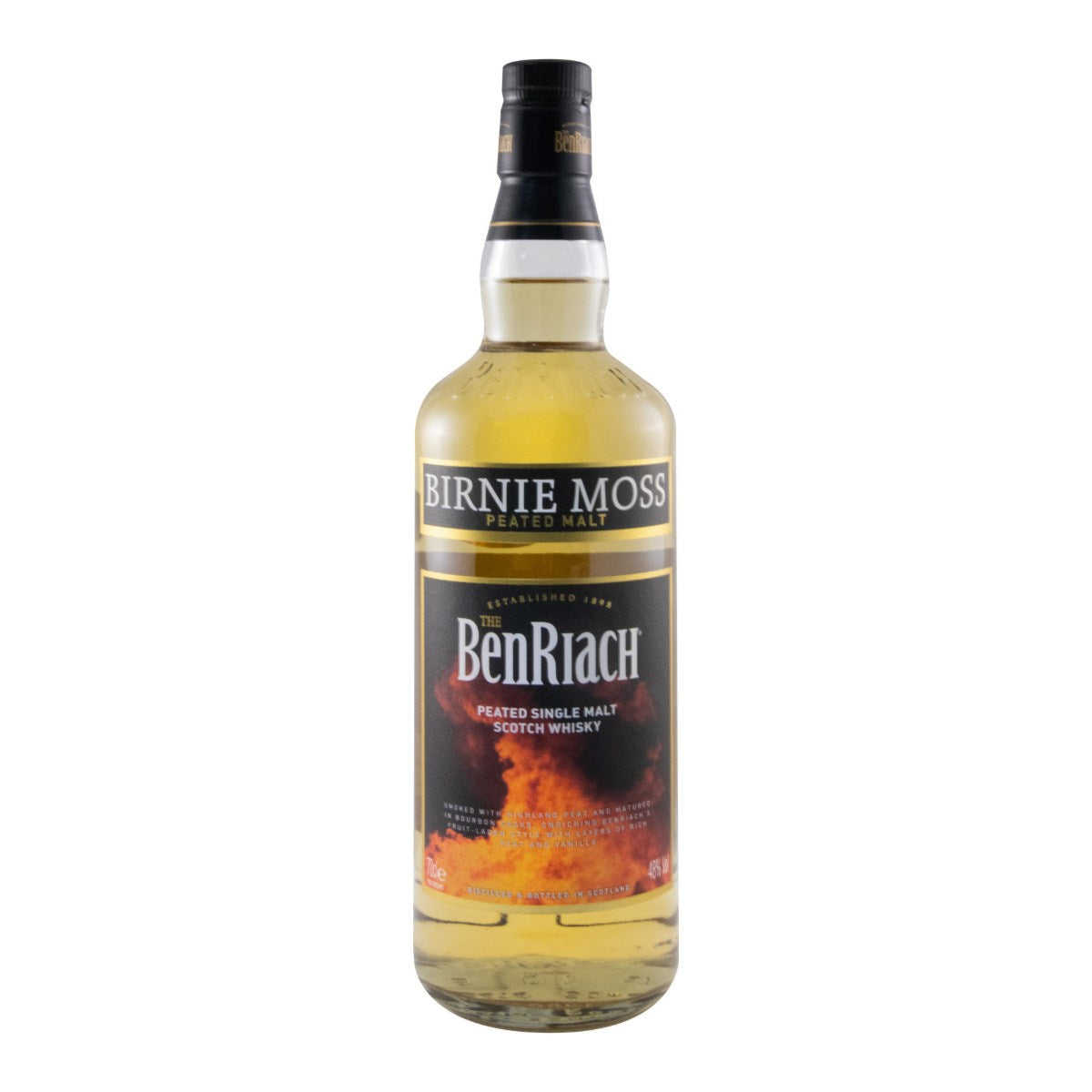 BenRiach Birnie Moss Peated Single Malt Scotch Whisky 700ml 48% ABV