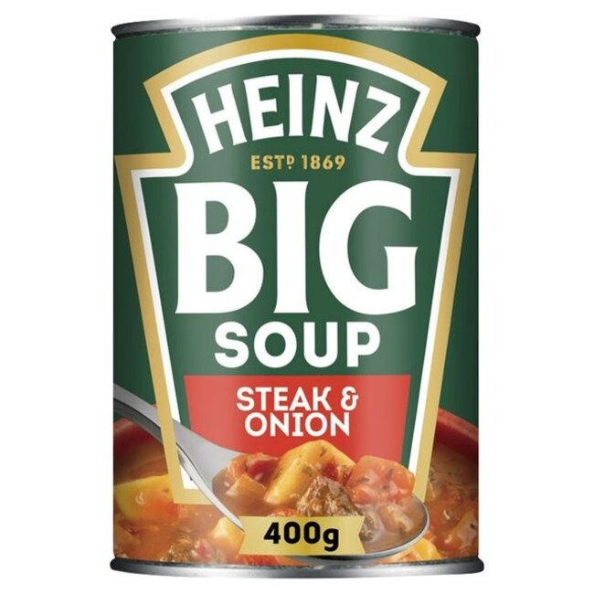 Big Soup Steak & Onion 400g