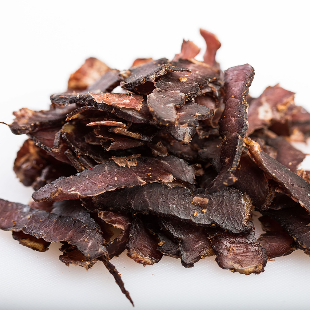 biltong chilli 150g spicy south african dried beef snack high protein cured meat