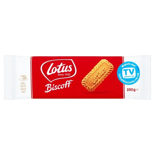Lotus Biscoff – Lotus Biscoff Biscuits 250g – 250g – Biscuits and Cookies