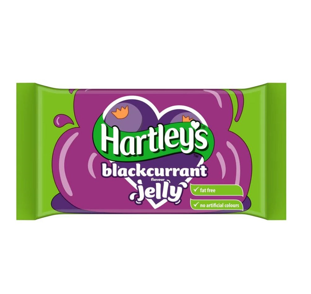 Hartleys Gelee mit schwarzen Johannisbeeren, 135 g