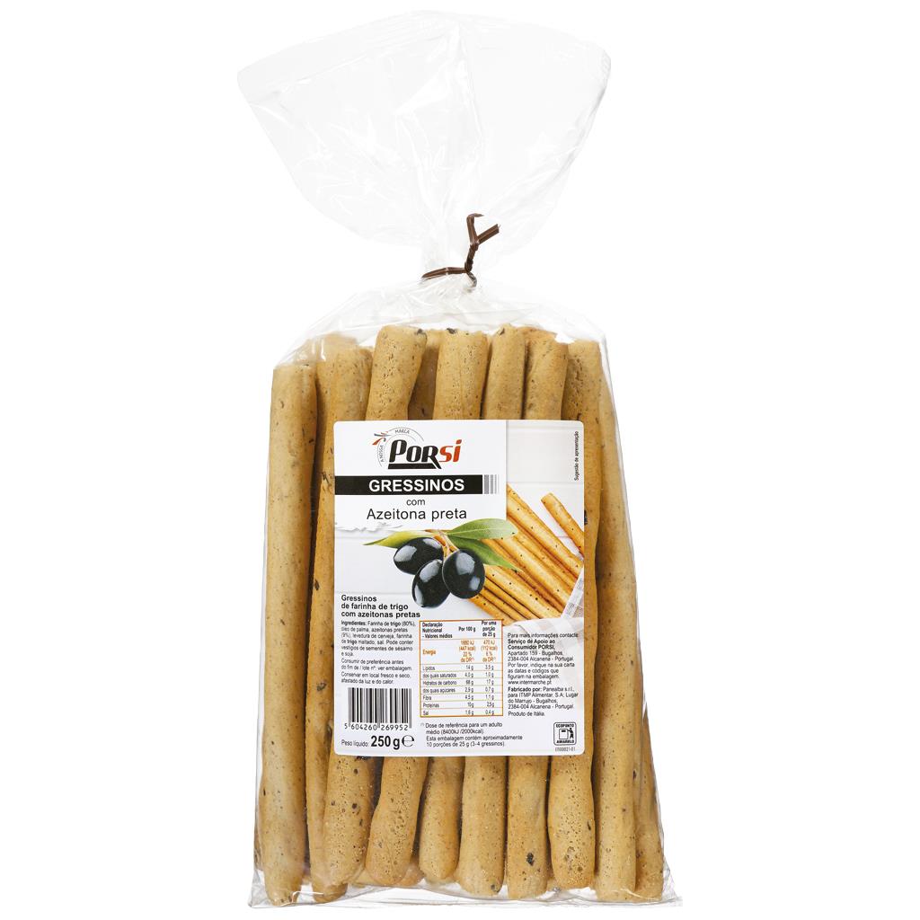 Black Olive Breadsticks 250g
