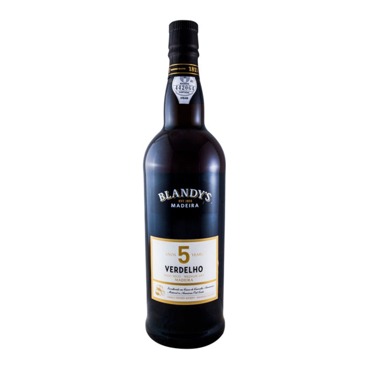 Blandy's 5 Year Old Verdelho Madeira Wine 750ml 19% ABV