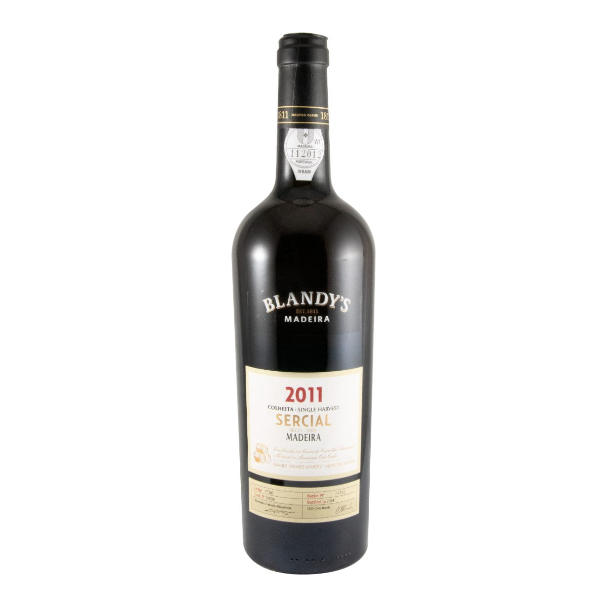 Blandy's Colheita Sercial Madeira Wine 2011 750ml 20% ABV