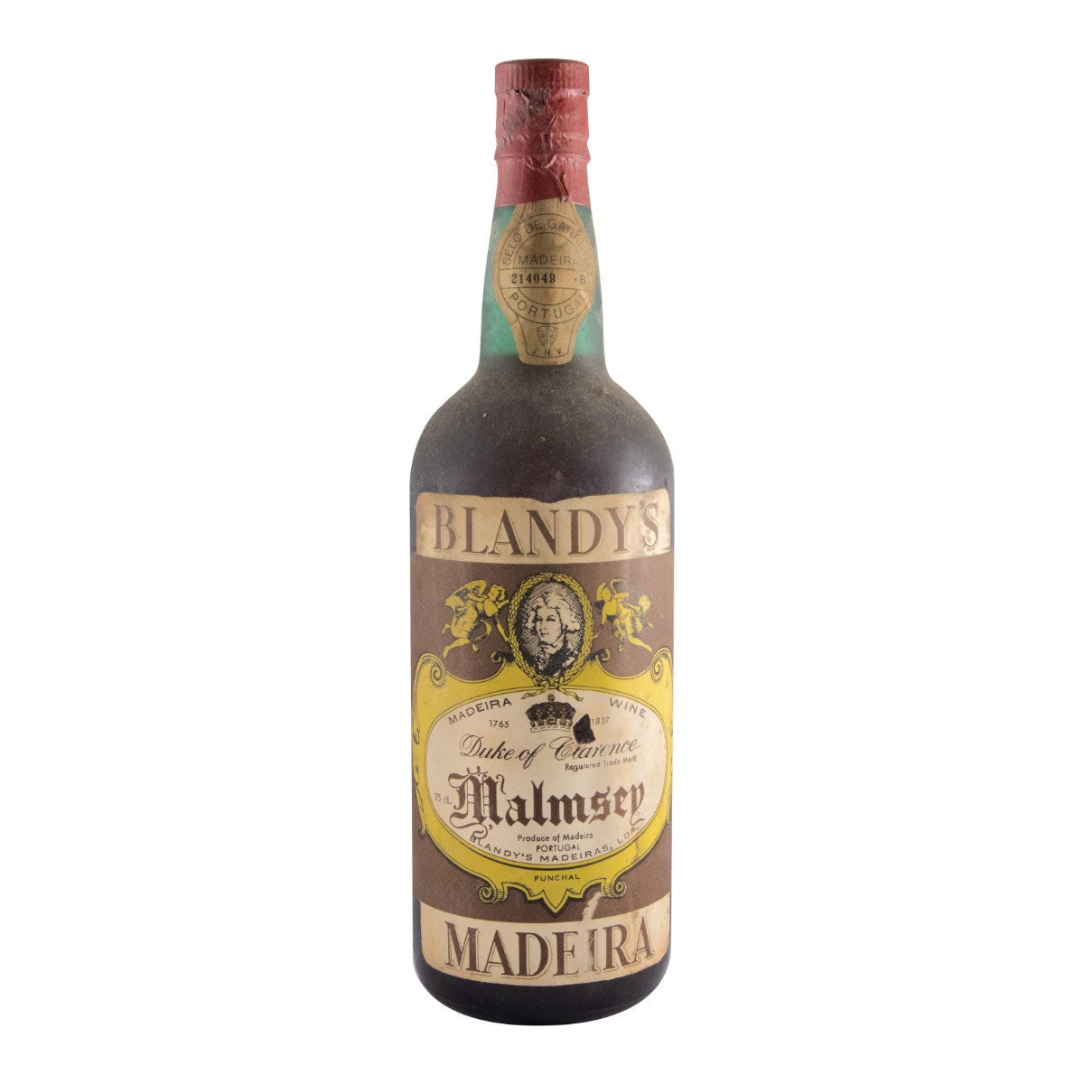 Blandy's Duke of Clarence Malmsey Madeira Wine 750ml 19% ABV
