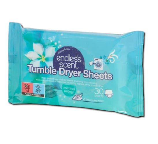 Endless Scent Dryer Sheets Morning Energy
