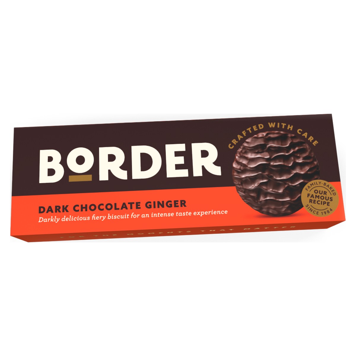 Border Dark Chocolate Ginger Biscuits 150g
