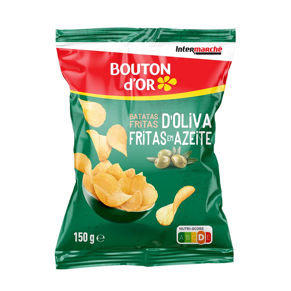 Bouton d'Or Crisps Fried in Olive Oil 150g