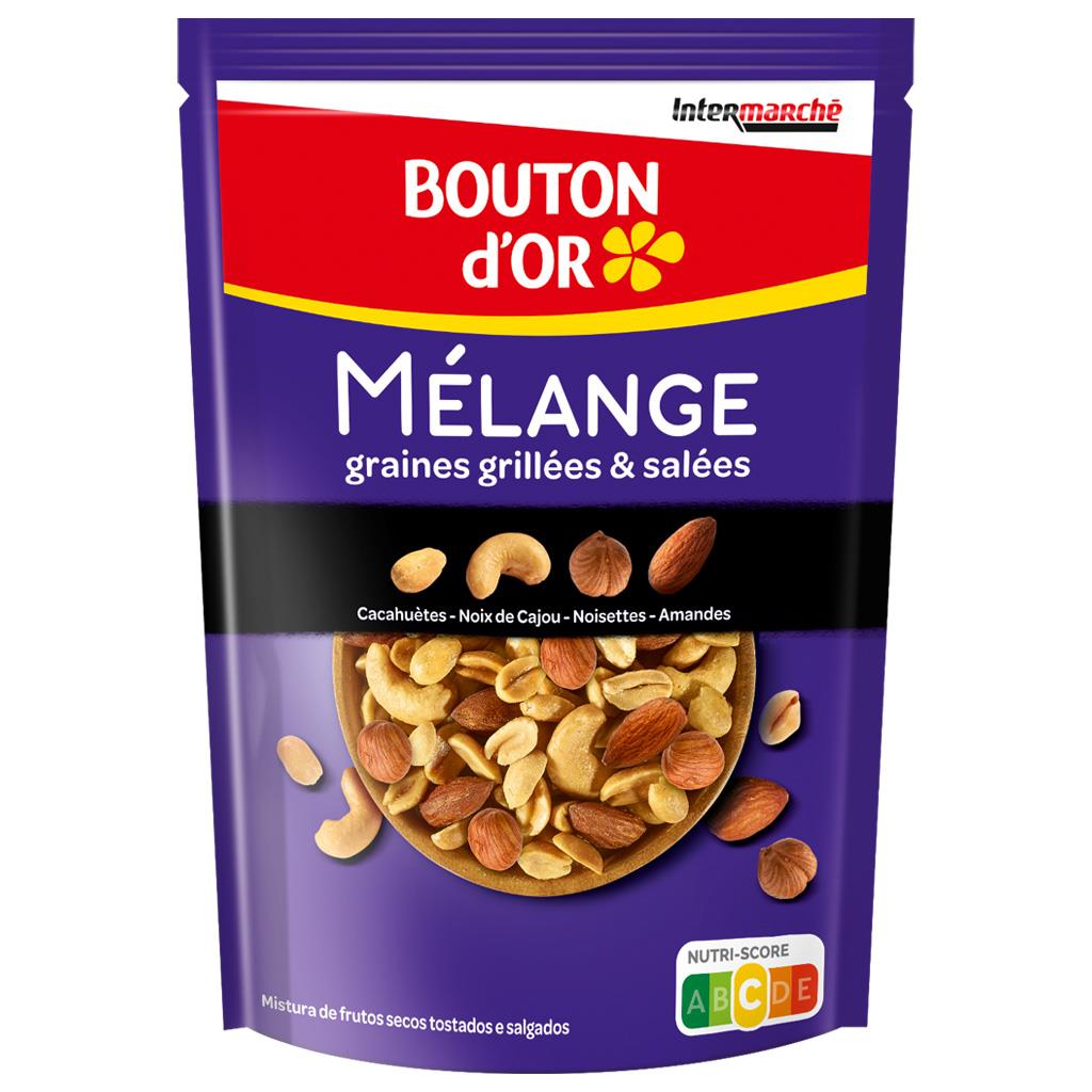 Bouton d'Or Salted Mixed Nuts 150g