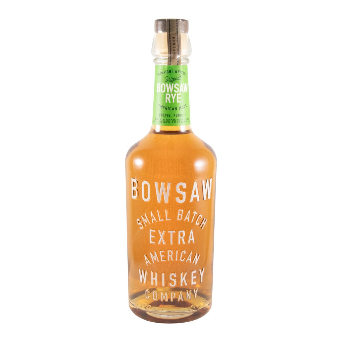 Bowsaw Small Batch Rye Whiskey 700ml 40% ABV