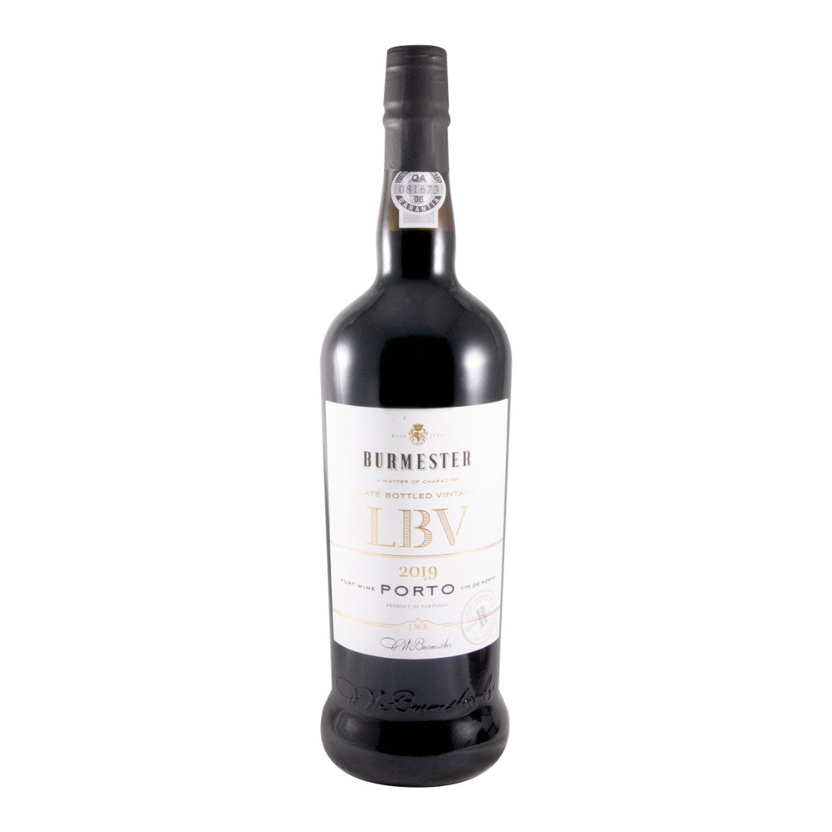 Burmester LBV Porto Wine 2019 750ml 20% ABV