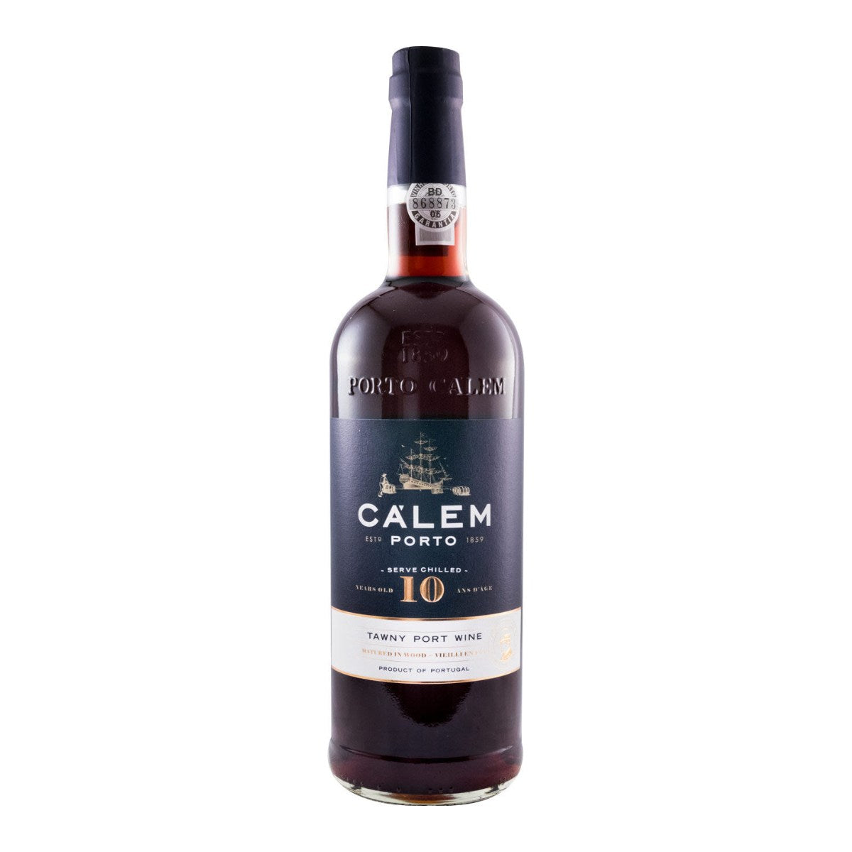 Cálem 10 Year Old Tawny Porto Wine 750ml 20% ABV