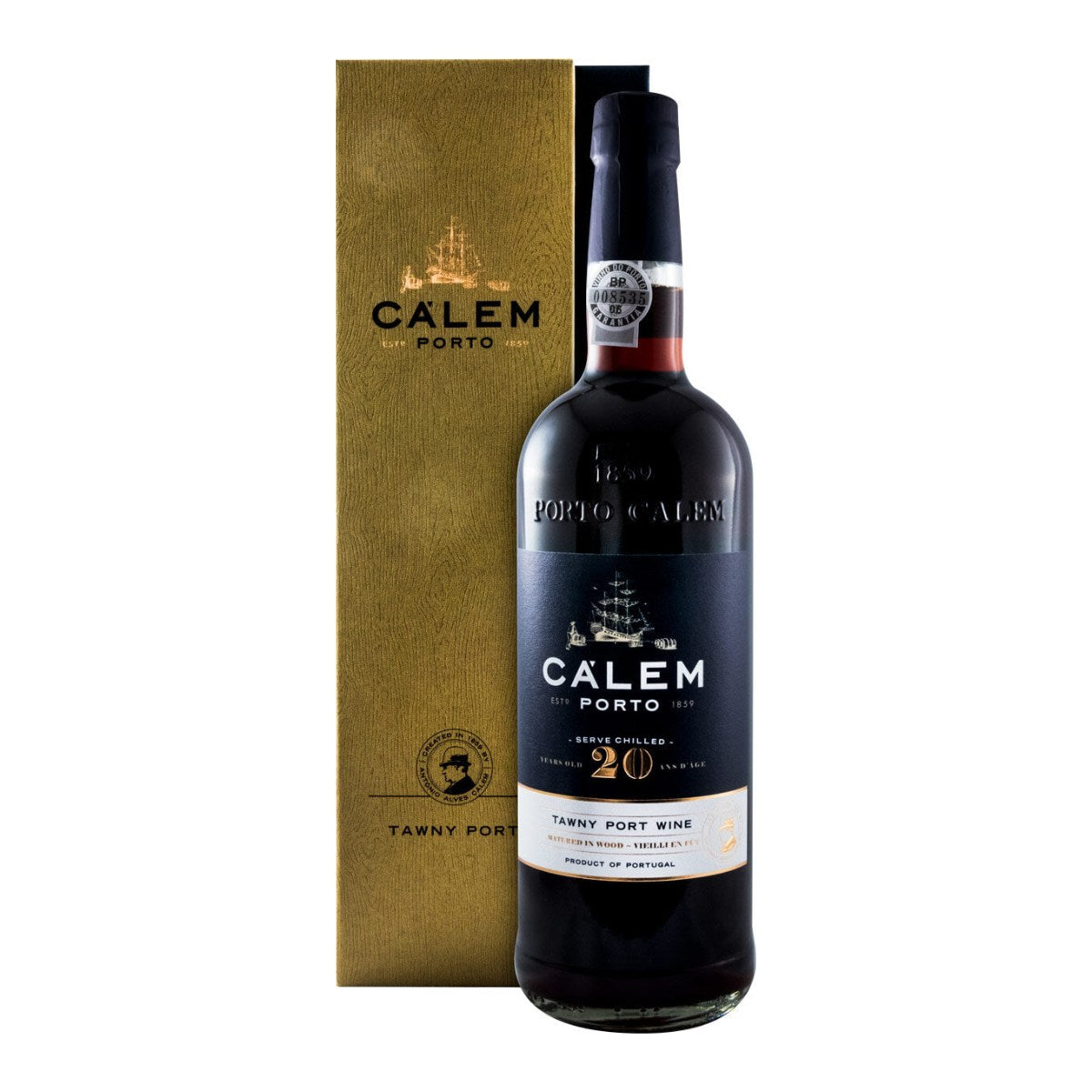 Cálem 20 Year Old Tawny Porto Wine 750ml 20% ABV
