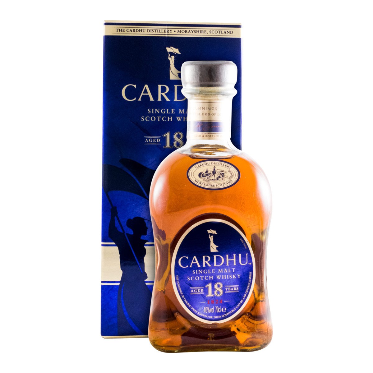 Cardhu 18 Year Old Single Malt Scotch Whisky 700ml 40% ABV