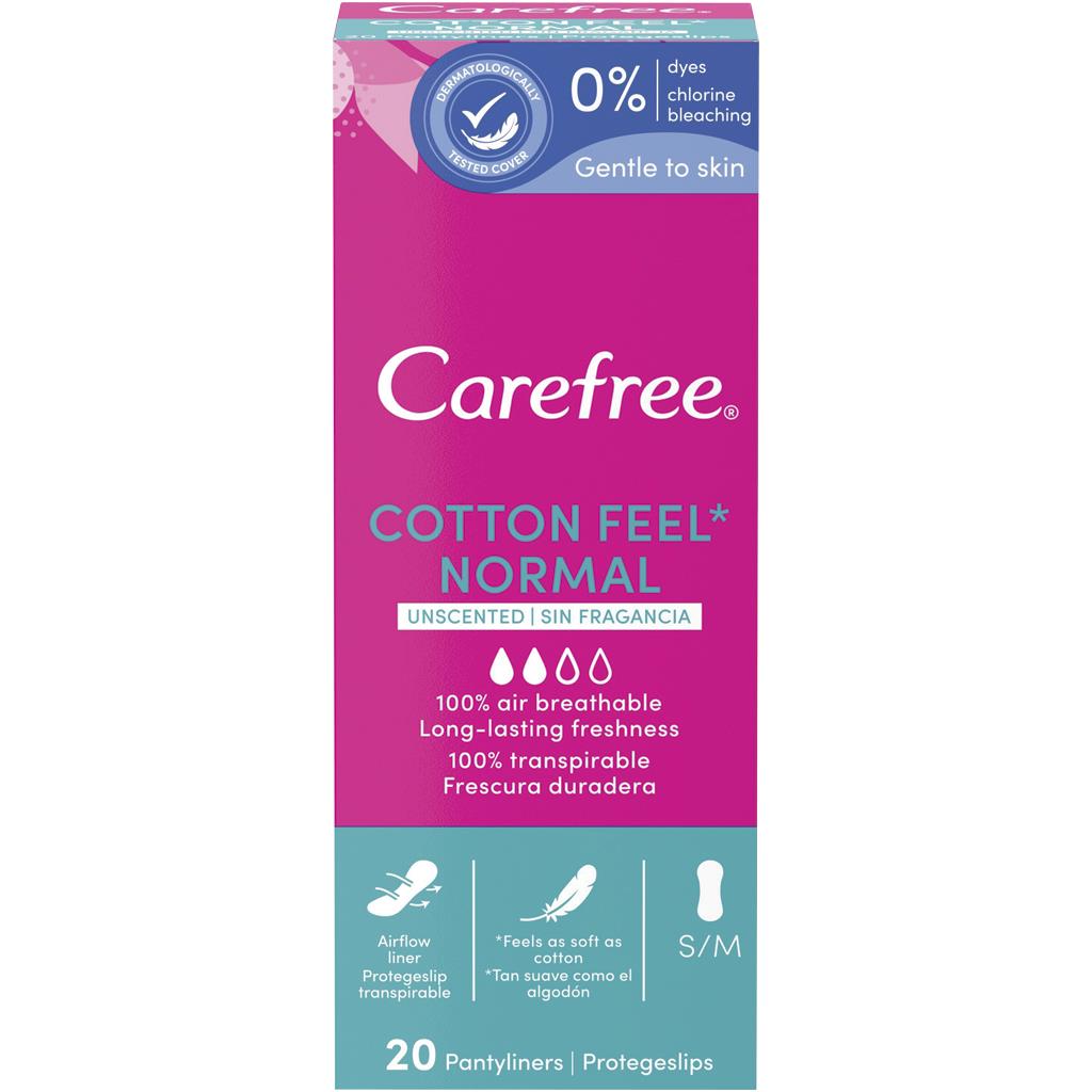 Carefree Breathable Panty Liners Pack of 20